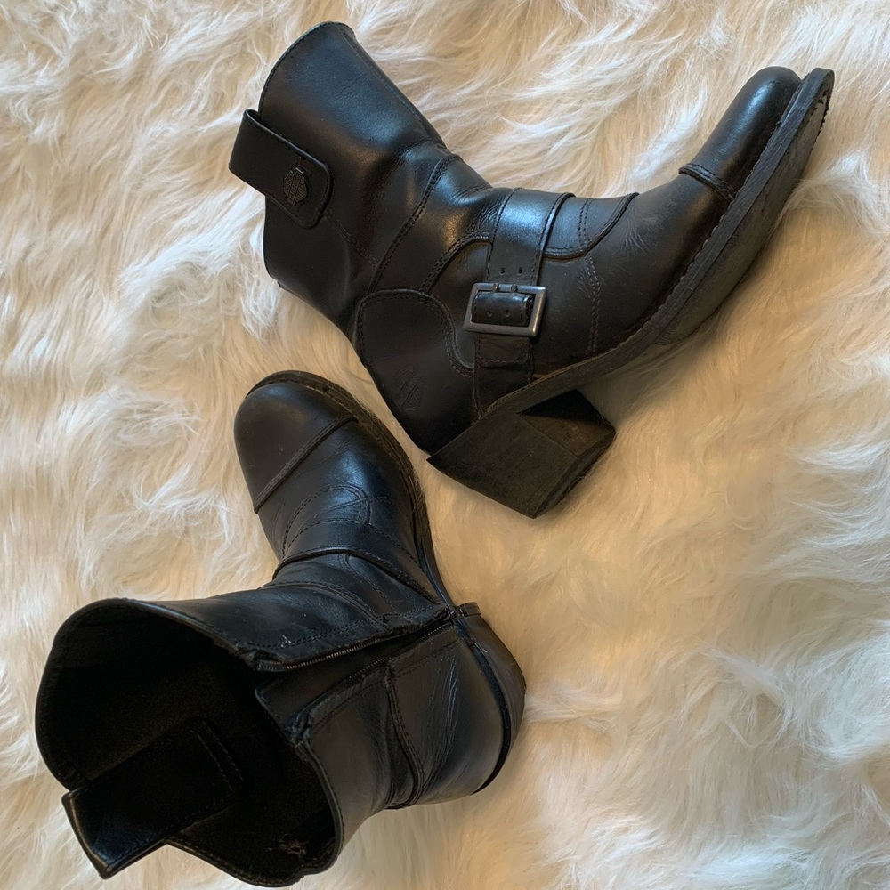 Harley-Davidson Leather Riding Boots